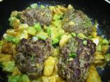 Parmesan Salisbury Steak Skillet