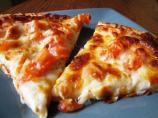 Red and White Pizza for the BBQ