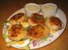 Cod Patties With Two Dipping Sauces
