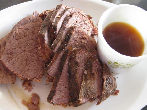 Kittencal's Crock Pot French Dip Roast. Photo by Virginia Cherry Blossom