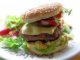 The Towering Inferno! Chilli, Coconut and Coriander Pork Burger