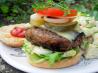 The Towering Inferno! Chilli, Coconut and Coriander Pork Burger