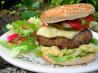 The Towering Inferno! Chilli, Coconut and Coriander Pork Burger