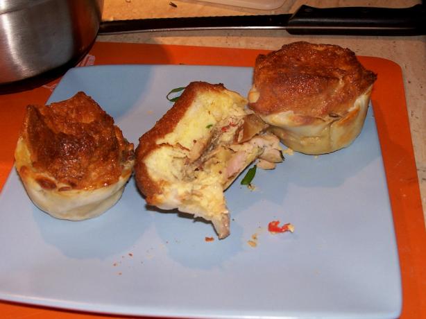 Individual Savoury Rabbit Puddings - from Leftover Roast. Photo by Sommelier to boot