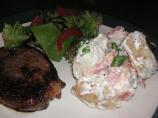 Steak and Mustard Cream Potatoes. Photo by Jen T