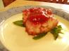 Strawberry Cheesecake Squares. Recipe by Chef Luny