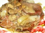Herbed Mushroom Round Steak- Crock Pot