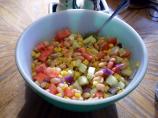 Easy Summer  "mexican" Butter Bean Salad