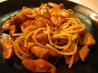 Yellow Cab's Charlie Chan Chicken Pasta. Recipe by BeejLee