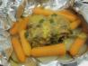 Grilled Cheddar Burgers and Veggies. Recipe by Chef #625710