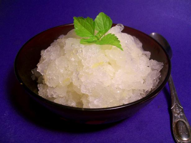 Lemon Granita. Photo by Sharon123