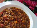Dijon Ham and Lentil Soup