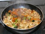 Garlic Sausage and Broccoli Linguine. Photo by Irmgard