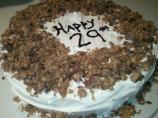 Caramelized Heath Bar Coffee Ice-Cream Cake