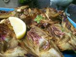 Sherry Pan Seared Artichokes
