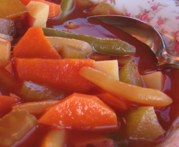 Nutritious Delicious SLENDER Soup. Photo by Dreamer in Ontario