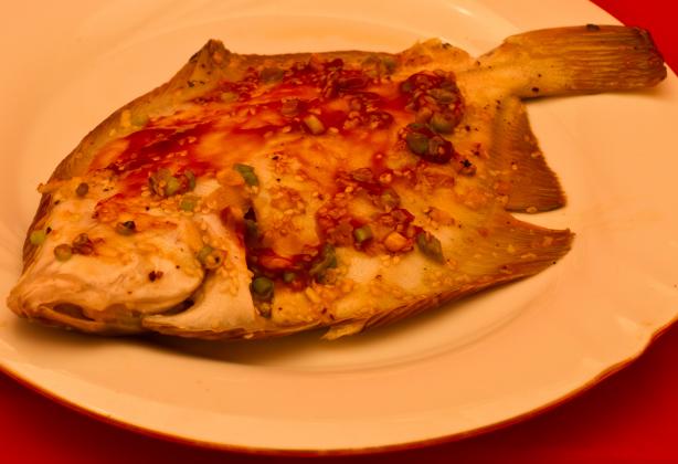 Flounder Fillets Grilled in Foil With an Asian Touch. Photo by Peter J