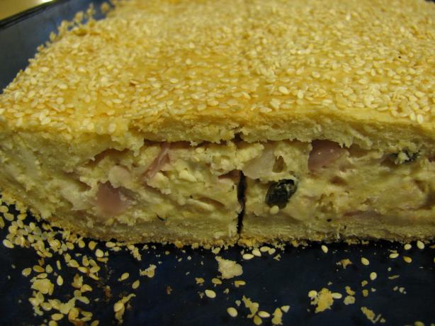 Kalasouna - Cheese and Onion Pie. Photo by zaar junkie