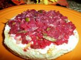 Bruschetta With Oven Roasted Beets and Goat Cheese