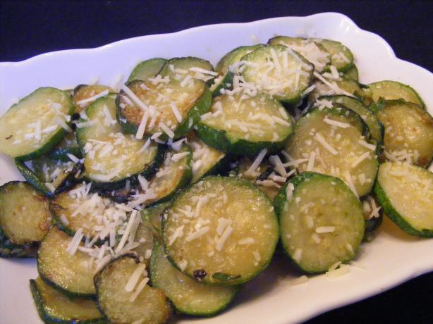 Stir Fry Parmesan Zucchini. Photo by Seasoned Cook