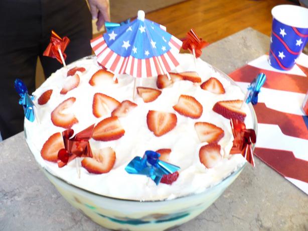 Patriotic Trifle. Photo by Chef #427952
