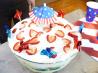 Patriotic Trifle. Recipe by SJL330
