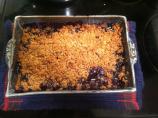 Blueberry Hazelnut Crisp. Photo by BarbryT
