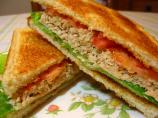 Kittencal's Simple and Delicious Salmon Salad Sandwich