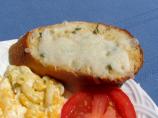 Cheesy Baked Garlic Bread Slices