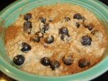 Power Oatmeal With Blueberries and Flax