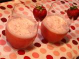 Frozen Strawberry Green Tea
