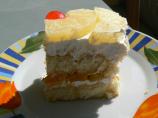 Pineapple-Yoghurt Ladyfinger Dessert