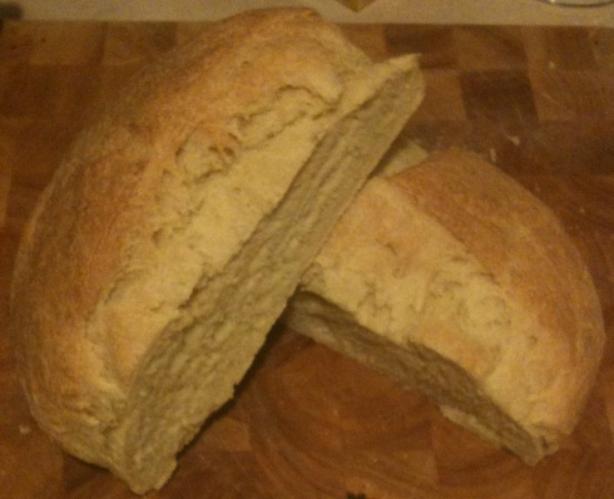 Mimi's Cornmeal English Muffin Bread--For Bread Machine. Photo by DrGaellon