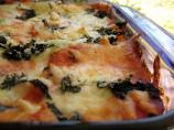 Easy Spinach Lasagne With Pesto and Cheese