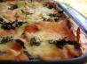 Easy Spinach Lasagne With Pesto and Cheese. Recipe by -------