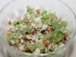 Celery Salad With Walnuts and Blue Cheese. Photo by Texas Aggie Mom