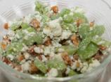 Celery Salad With Walnuts and Blue Cheese. Photo by Texas Aggie Mom