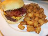 My Version of the "b.k Loaded Steakhouse Burger"