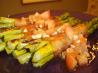 Asparagus Prosciutto Bundles W/Tomato Dressing