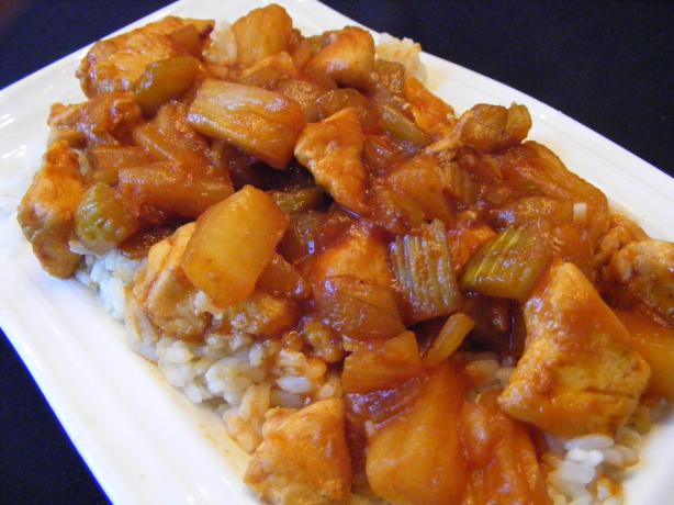 Crock Pot - Hawaiian Chicken. Photo by Seasoned Cook