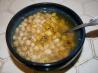 Chickpea, Cannellini Bean, and Wheatberry Soup. Recipe by Ambrosia for Guen
