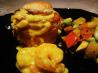 Vol-Au-Vent of Louisiana seafood