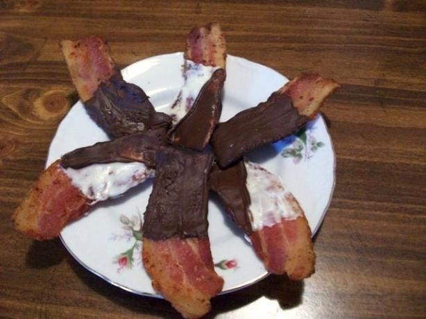 Chocolate Covered Bacon. Photo by 2Bleu