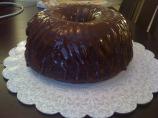 Chocolate Glaze for Cakes (That Hardens). Photo by TaterBug! :)