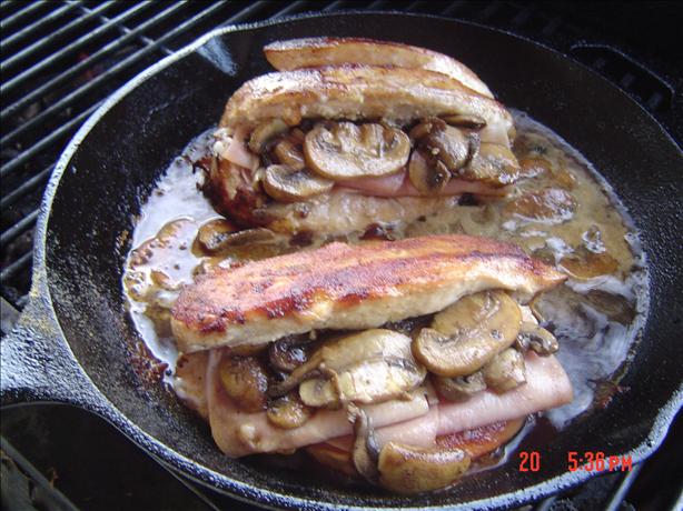 Sauteed Chicken Breast with Ham & Cheese. Photo by MsPia
