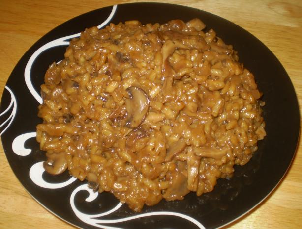 Porcini, Caramelized Onion and Sage Risotto. Photo by TasteTester