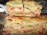 Salmon Lasagna W/Cheese Sauce