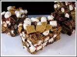 Golden Graham Cereal S'mores Squares