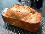 Ginger Pear Vanilla Quick Bread, Light