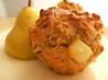 Ginger Pear Vanilla Quick Bread, Light